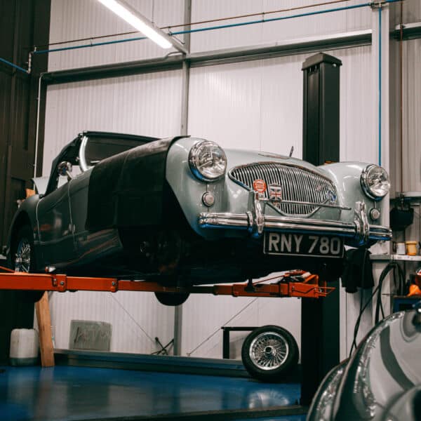 130326 1955 Austin Healey 100 Workshop BTS 1