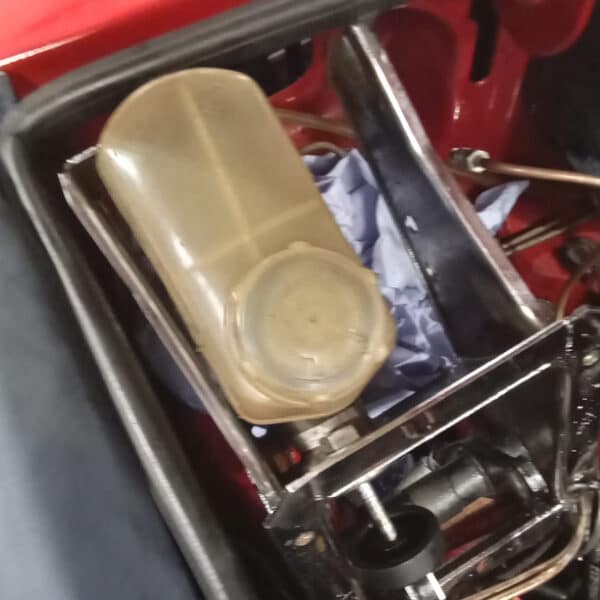 140326 1968 MGC Roadster Master Cylinder Removal 3