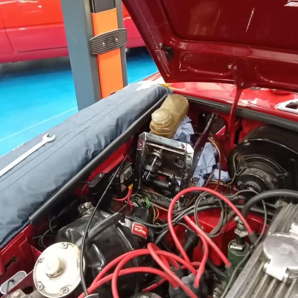 140326 1968 MGC Roadster Master Cylinder Removal 4