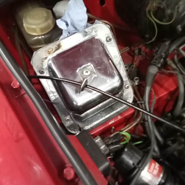 140326 1968 MGC Roadster Master Cylinder Removal 8