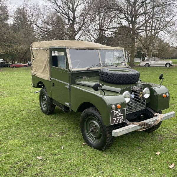 160326 1956 Land Rover Series 1 at Kelham Hall