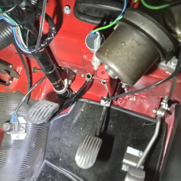 180326 1968 MGC Roadster Master Cylinder Refit