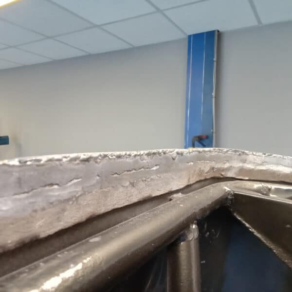 190326 1955 Aston Martin DB2 Bonnet Welding 12