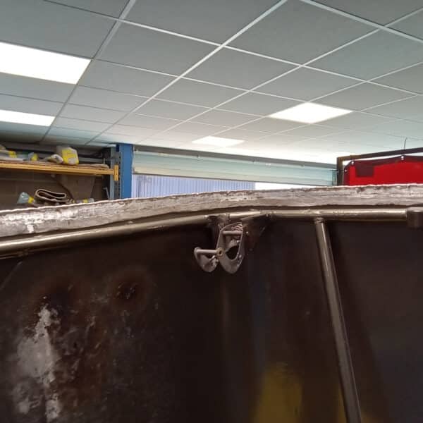 190326 1955 Aston Martin DB2 Bonnet Welding 3