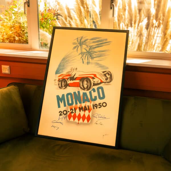 Win Our 1950 Monaco Grand Prix Poster