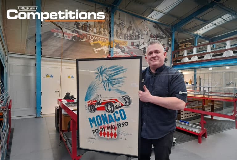 1950 Monaco Grand Prix Poster Winner