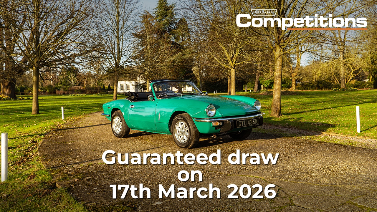 1972 Triump Spitfire Green Guaranteed draw
