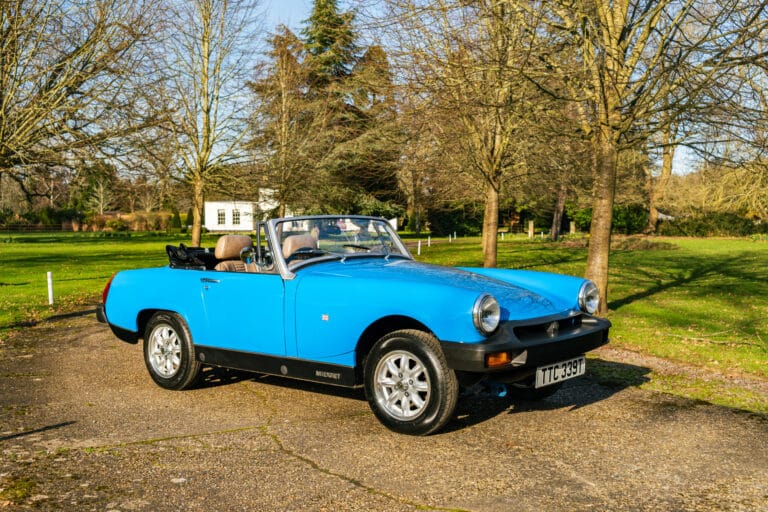 1978 MG Miget Blue 1