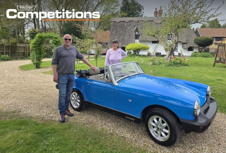 1978 MG Miget Blue Winner