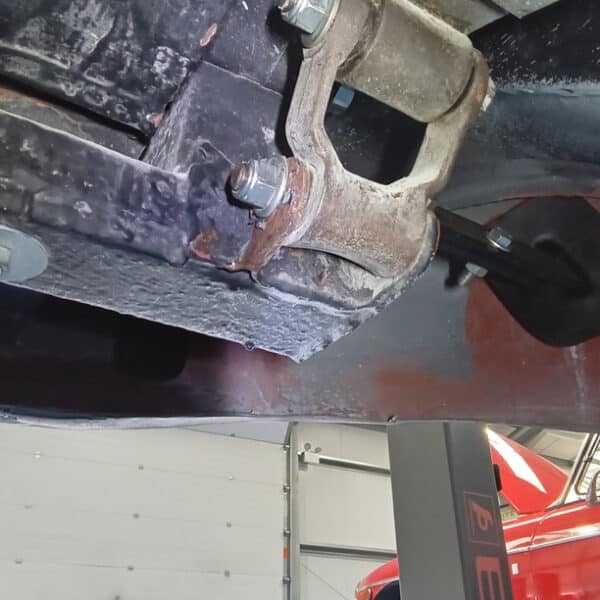 200326 1959 Jaguar MkIX Boot lock repairs 7