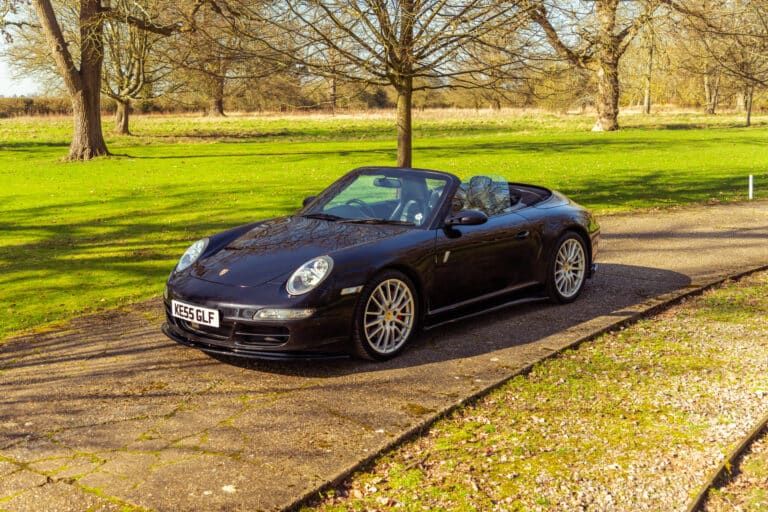 2005 Porsche 911 Cabriolet Black 47