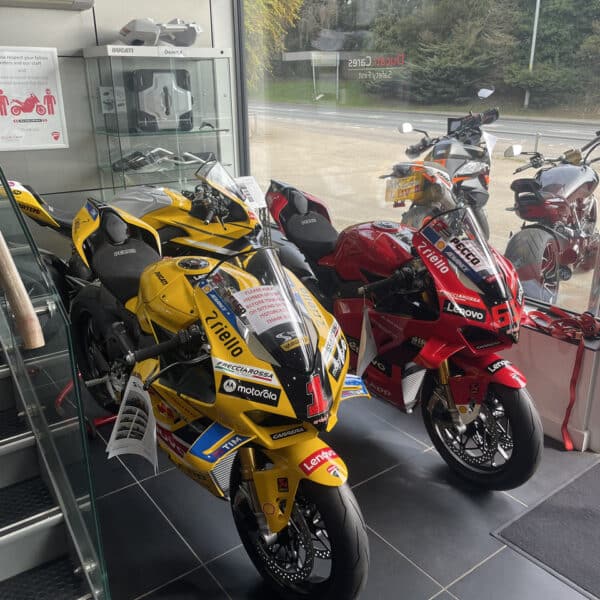 230326 Racing Ducatis collected from Sea Star 2