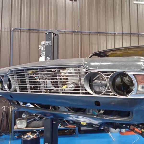 240326 1970 Aston Martin DBS Side Lights and Engine Bay 8