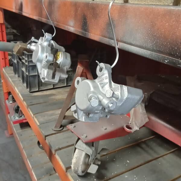 240326 1972 MGB Roadster Brake Lines Hardware and Rear Bumper 11