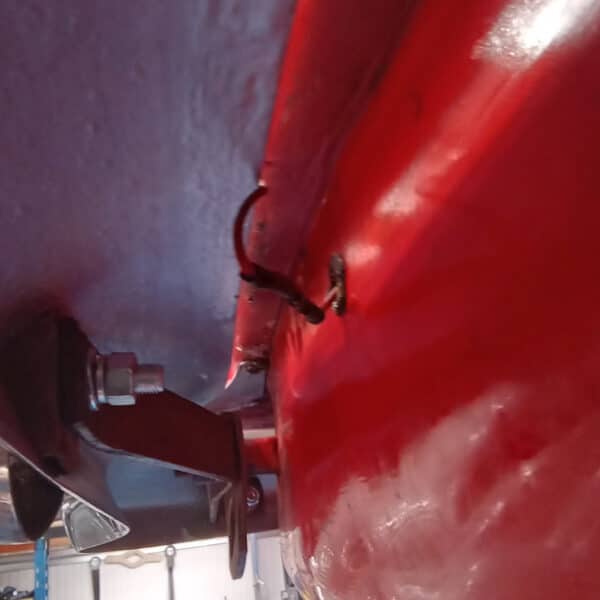 240326 1972 MGB Roadster Brake Lines Hardware and Rear Bumper 13