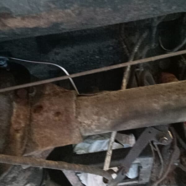 240326 1972 MGB Roadster Brake Lines Hardware and Rear Bumper 2