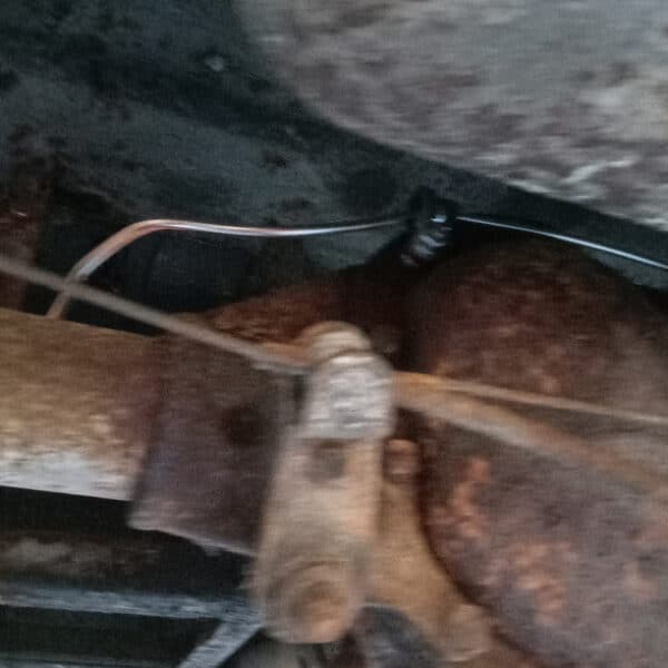 240326 1972 MGB Roadster Brake Lines Hardware and Rear Bumper 3