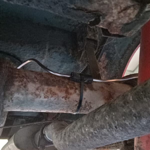 240326 1972 MGB Roadster Brake Lines Hardware and Rear Bumper 5