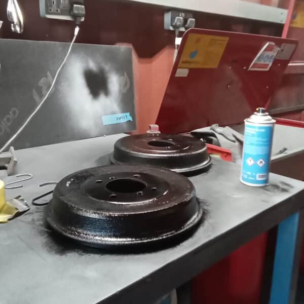 240326 1972 MGB Roadster Brake Lines Hardware and Rear Bumper 7