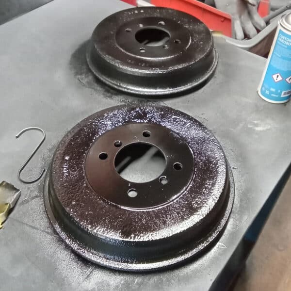 240326 1972 MGB Roadster Brake Lines Hardware and Rear Bumper 9