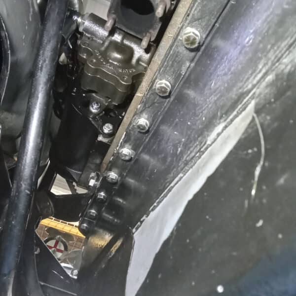 250326 1959 Jaguar MkIX Engine and Gearbox removal 22