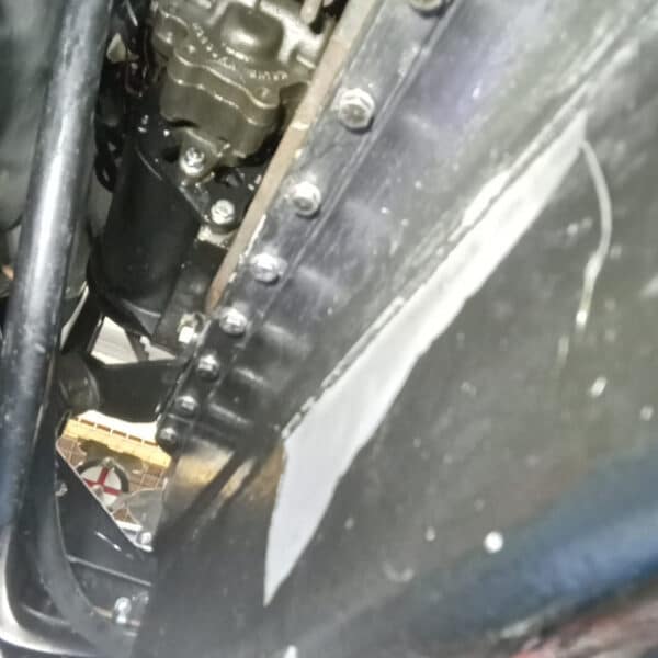 250326 1959 Jaguar MkIX Engine and Gearbox removal 23