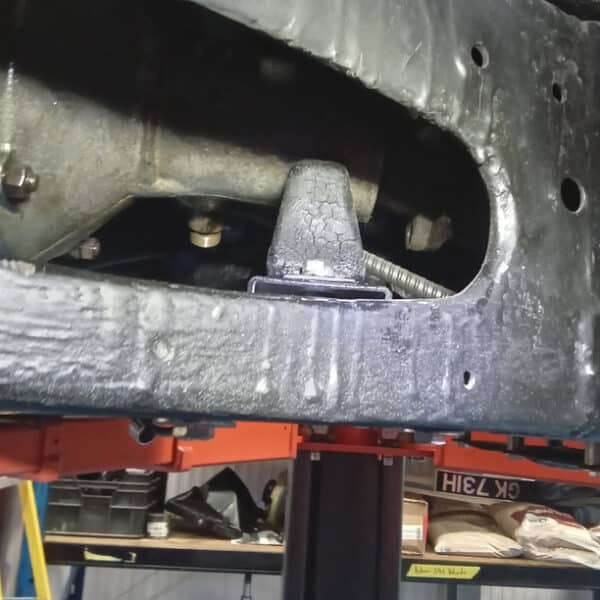 260326 1959 Jaguar MkIX Gearbox Removal 24