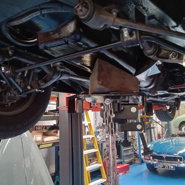 260326 1959 Jaguar MkIX Gearbox Removal 5