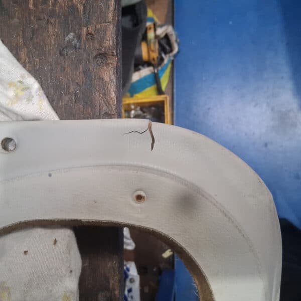 260326 1991 Nissan Figaro Windscreen trims wheel arch and door cards removed