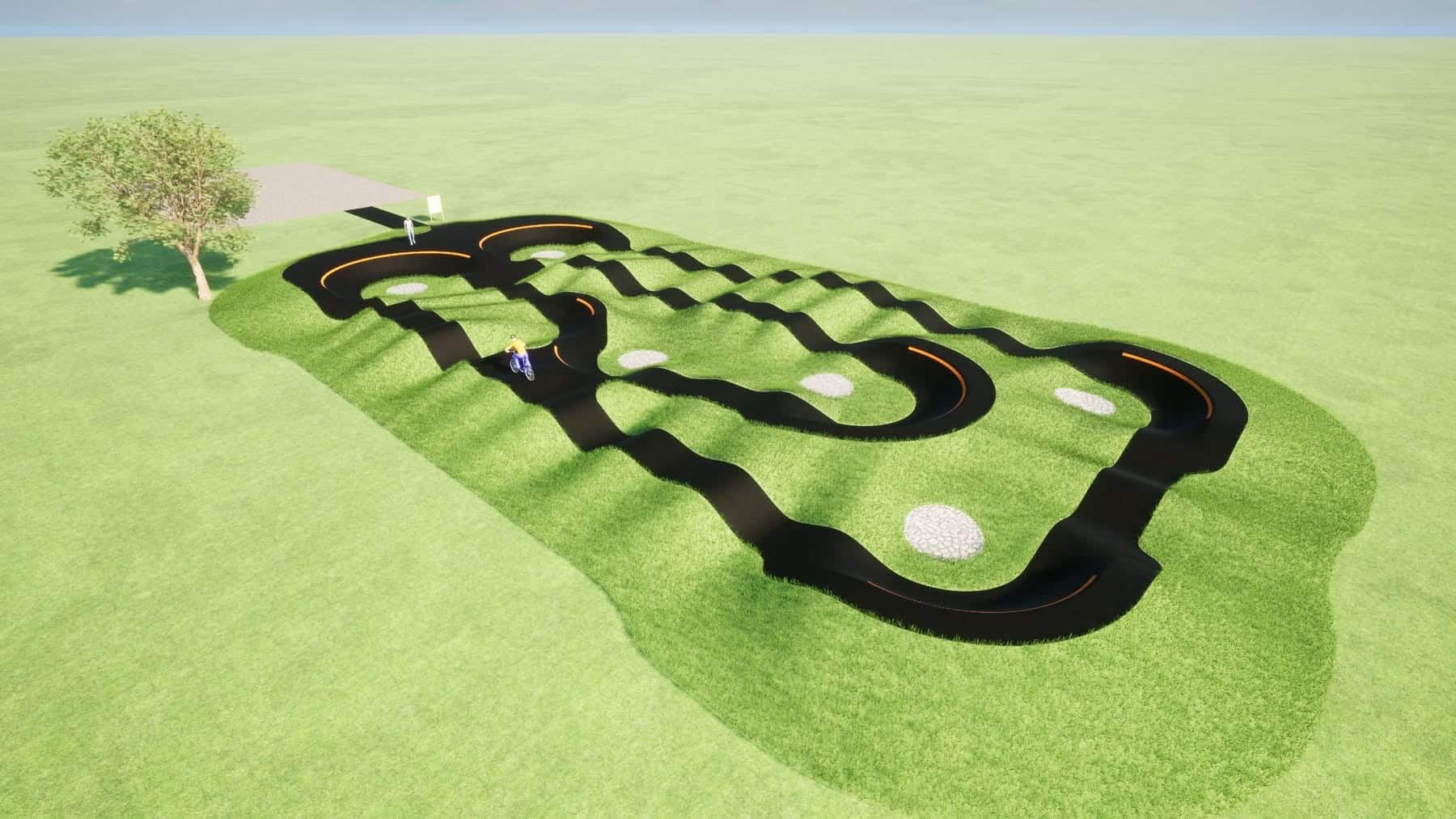 270227 Kesgrave Bike Track Progress 2