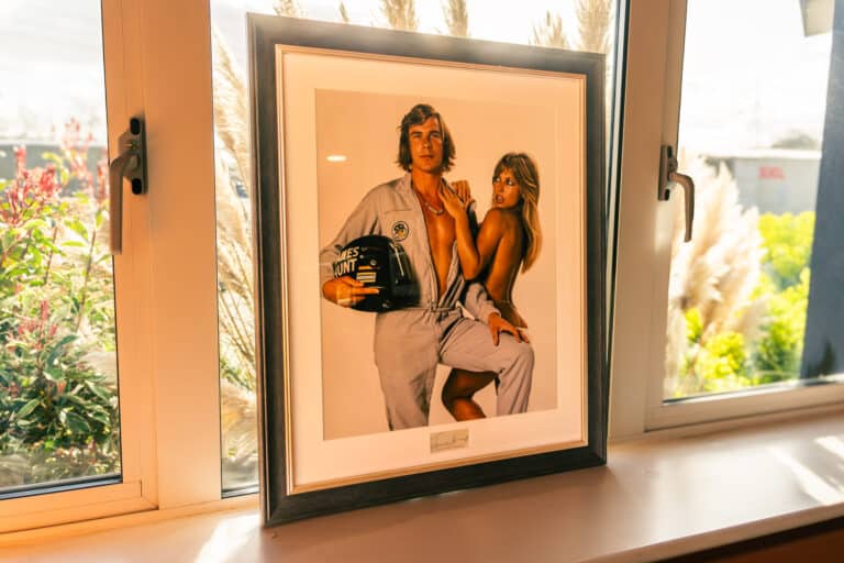 James Hunt Autograph Presentation 6