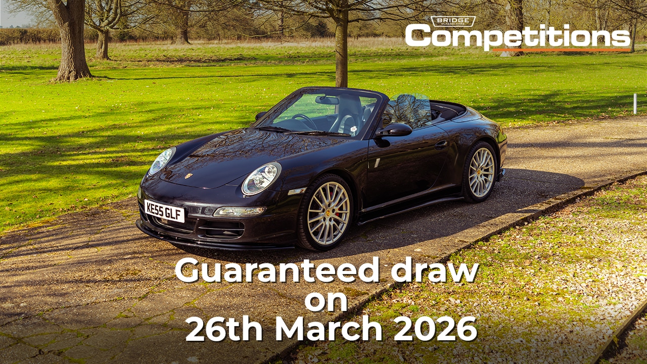 Porsche 911 Cabriolet Guranteed draw 1