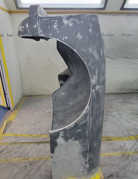 010426 1955 Aston Martin DB24 Bonnet Prep for Epoxy