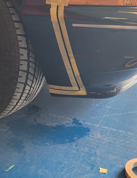 010426 1996 Bentley Continental R Front Bumpert Seam Sealed 2