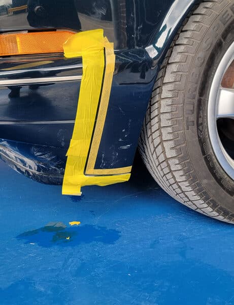 010426 1996 Bentley Continental R Front Bumpert Seam Sealed 3