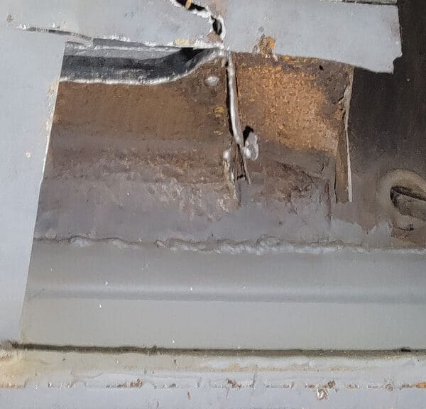 020426 1970 Aston Martin DBS Vantage Drivers Side Rust 4