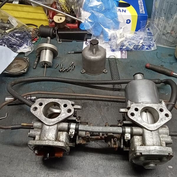 020426 1972 MG Roadster Carburettor Rebuild and Rework 14