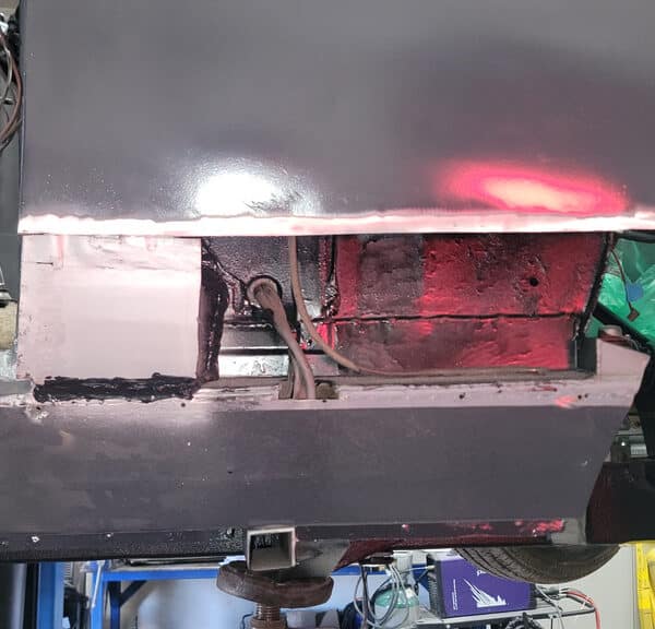 070426 1970 Aston Martin DBS Vantage Rust Repairs 3