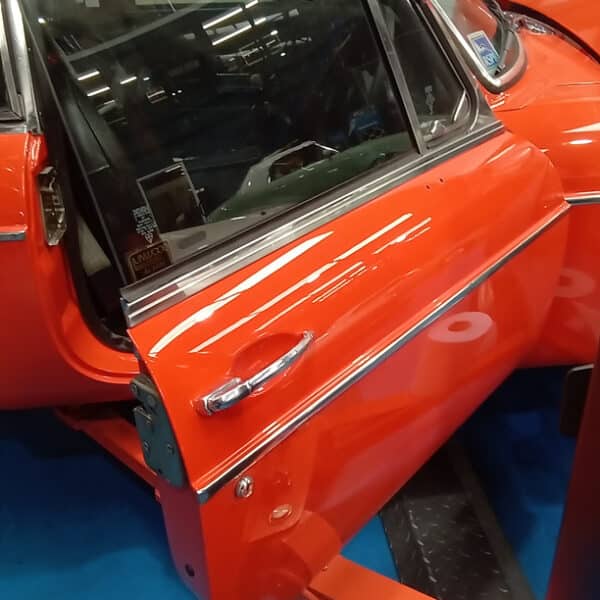 070426 1978 MGB GT Door Parts Thermostat Gasket and Run Up 6 1