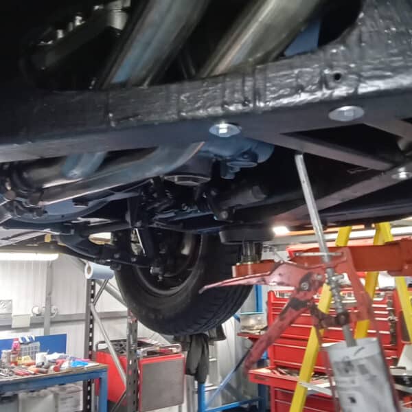 080426 1959 Jaguar MkIX Exhaust modifications 3