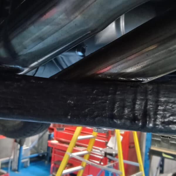 080426 1959 Jaguar MkIX Exhaust modifications