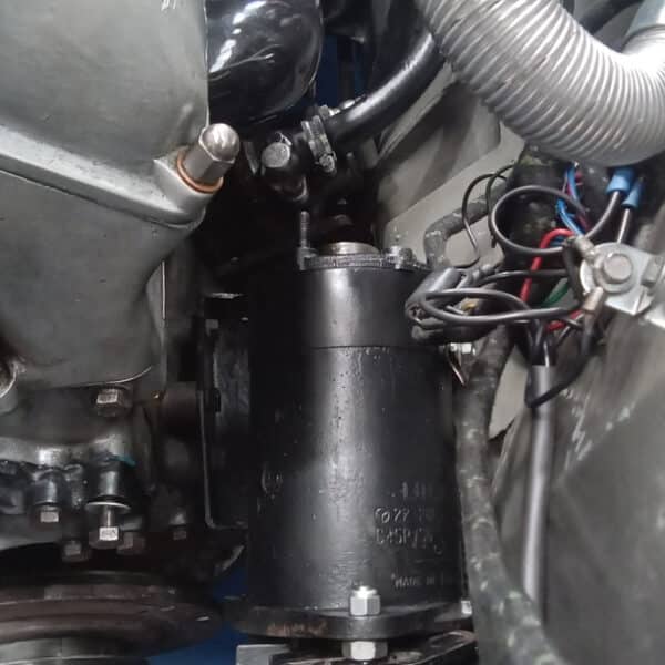 080426 1959 Jaguar MkIX engine and gearbox refit 8 1