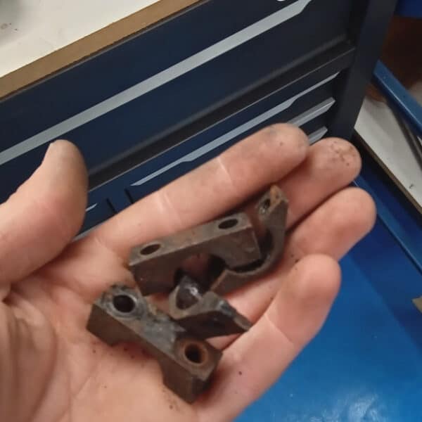 080426 1970 Aston Martin DBS Vantage engine bay and restored parts 17