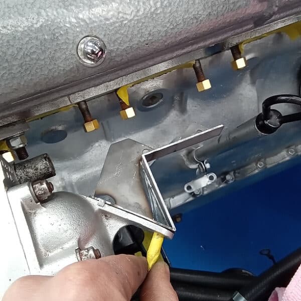 080426 1970 Aston Martin DBS Vantage engine bay and restored parts 18