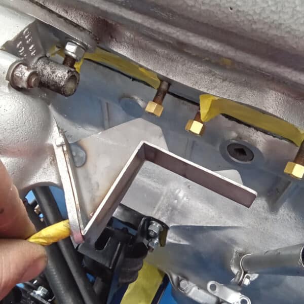 080426 1970 Aston Martin DBS Vantage engine bay and restored parts 19