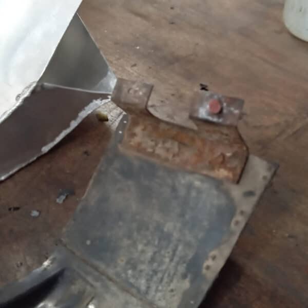 080426 1970 Aston Martin DBS Vantage engine bay and restored parts 9