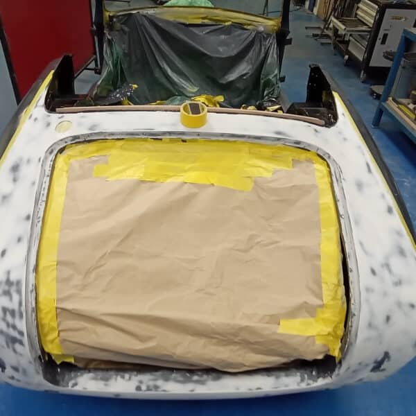 090426 1955 Aston Martin DB2 Drophead Coupe Panel Levelling 2