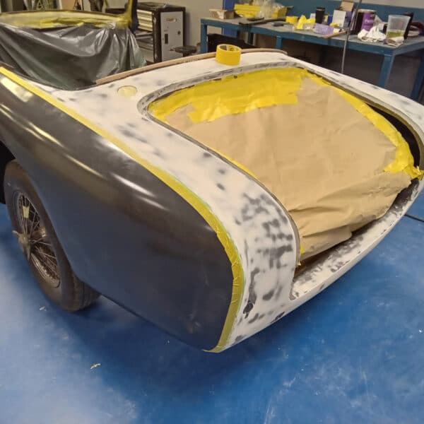 090426 1955 Aston Martin DB2 Drophead Coupe Panel Levelling 4