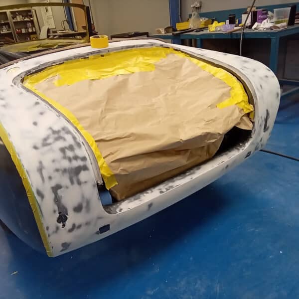 090426 1955 Aston Martin DB2 Drophead Coupe Panel Levelling 5