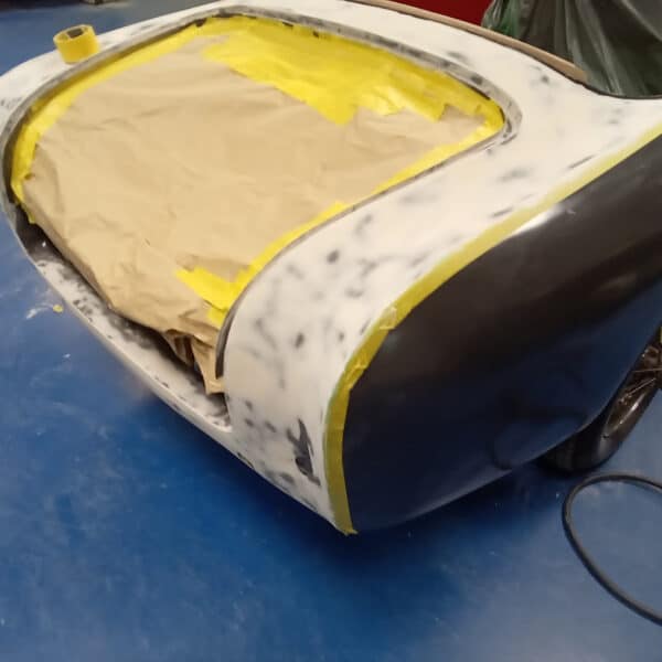 090426 1955 Aston Martin DB2 Drophead Coupe Panel Levelling 6